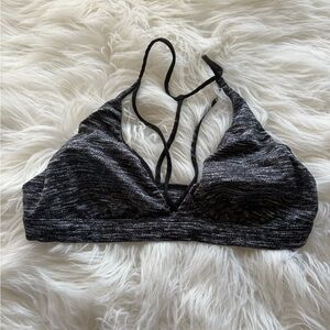 Elegant Black and Gray Women's Bralette